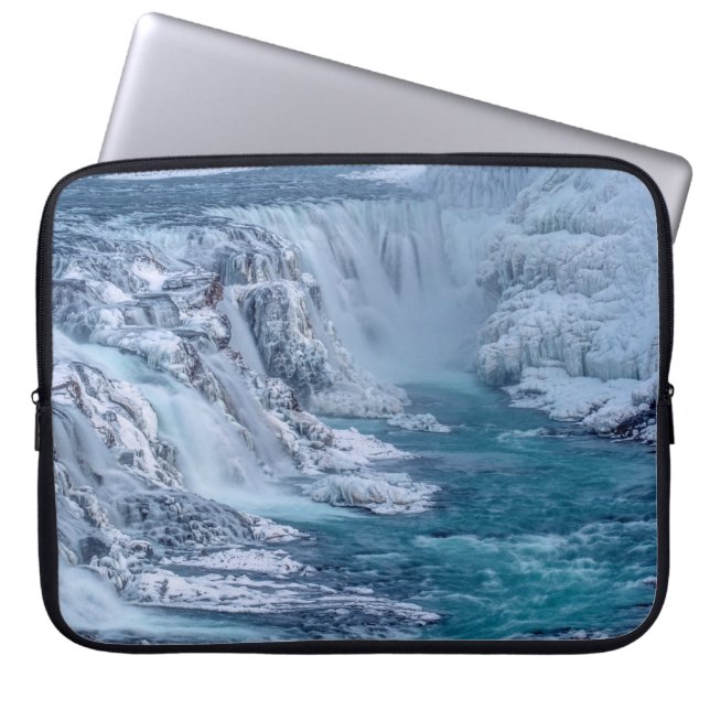 Funda Para Portátil Cataratas de Gullfoss (Frente)