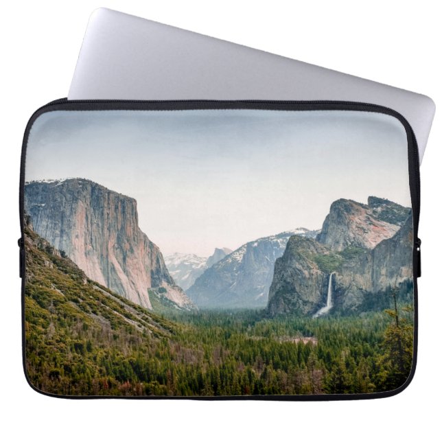Funda Para Portátil Cataratas | Parque nacional del Valle Yosemite (Frente)