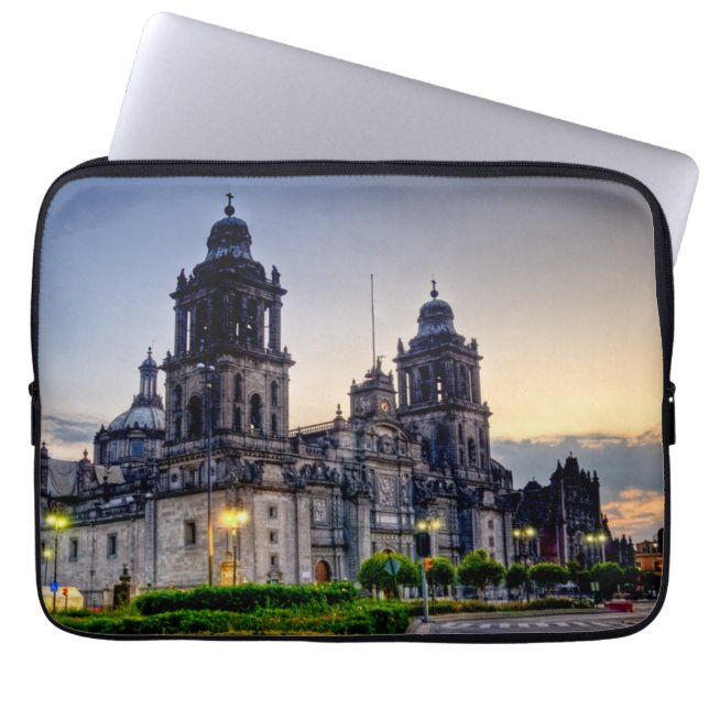 Funda Para Portátil Catedral de Ciudad de México (Frente)