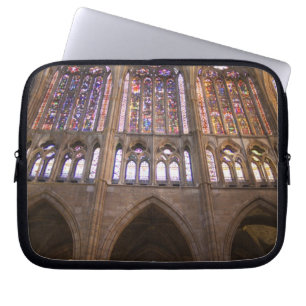 Funda Para Portátil Catedral de León, vidrieras interiores