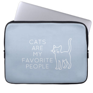 Funda Para Portátil Cats are my favorite people