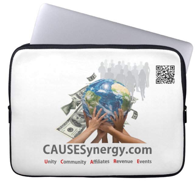 Funda Para Portátil CAUSESynergy - Funda portátil de 13" (Frente)