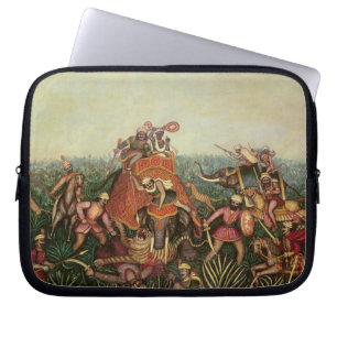 Funda Para Portátil Caza del tigre, 1892 (aceite en lona)