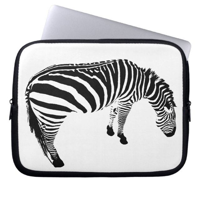 Funda Para Portátil cebra (Frente)