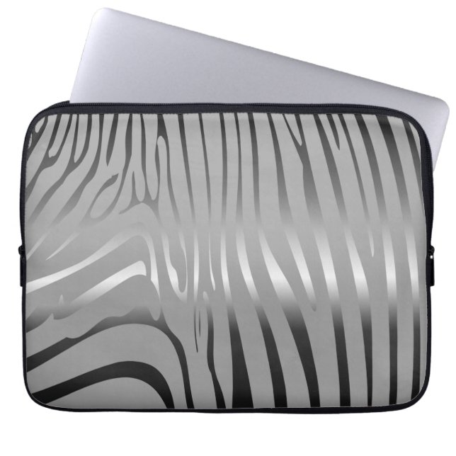 Funda Para Portátil Cebra de Zesty (Frente)