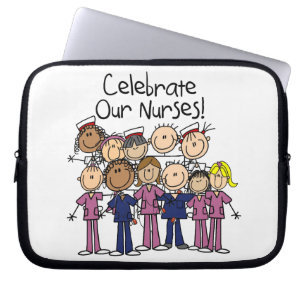 Funda Para Portátil Celebrar a nuestras enfermeras