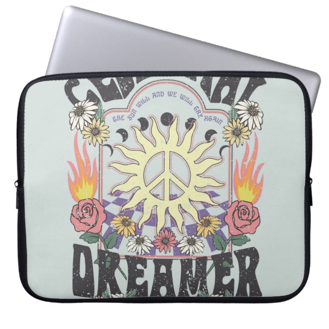 Funda Para Portátil CELESTIAL DREAMER SUN ROSA TSHIRT DISEÑO gráfico h (Frente)