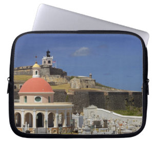 Funda Para Portátil Cementerio junto al mar de Puerto Rico