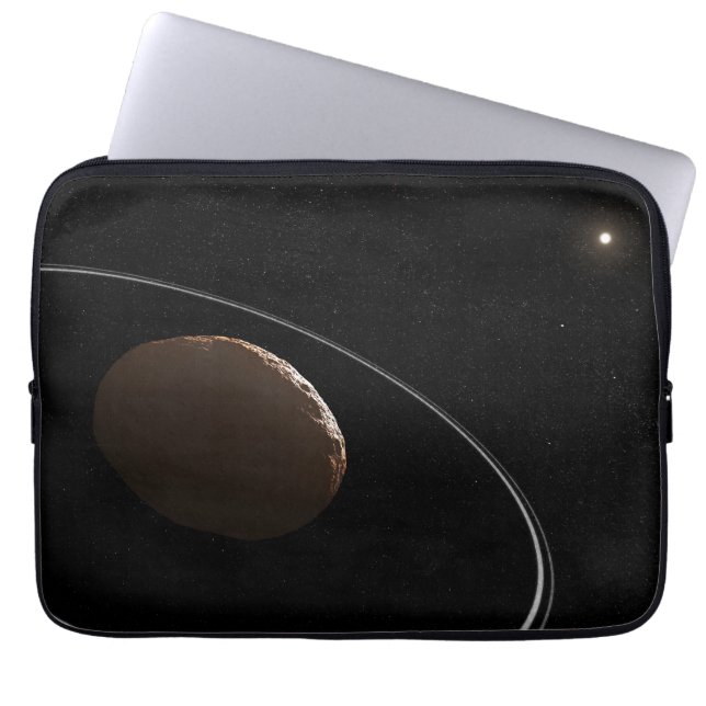 Funda Para Portátil Centaur 1099 Chariklo Y Sus Anillos. (Frente)