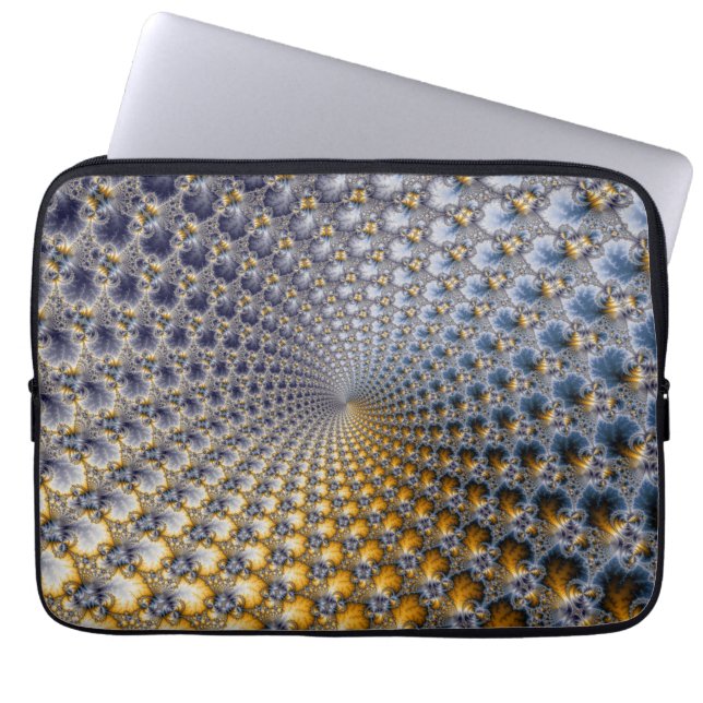 Funda Para Portátil Centrifractalidad - Arte fractal (Frente)