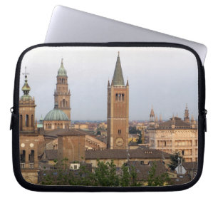 Funda Para Portátil centro de la ciudad de Parma; iglesia Battistero a