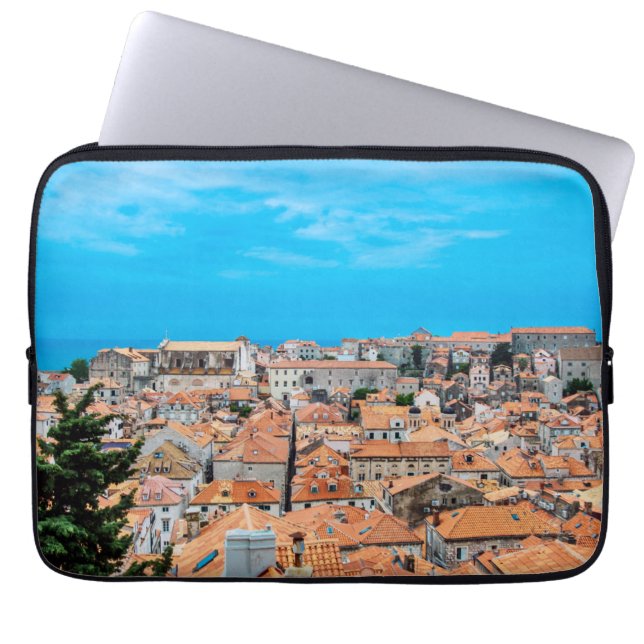 Funda Para Portátil Centro histórico de Dubrovnik (Frente)