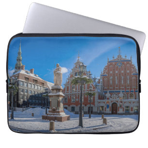 Funda Para Portátil Centro histórico de Riga, Letonia
