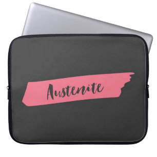 Funda Para Portátil Cepillo rosa austenita
