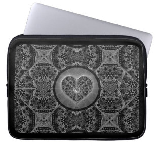 Funda Para Portátil Ceramic Lace Black