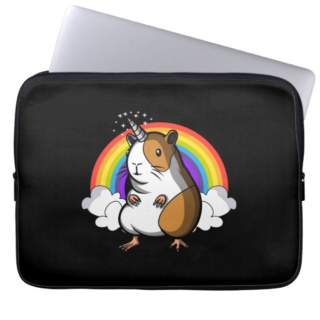 Funda Para Portátil Cerdo unicornio (Frente)