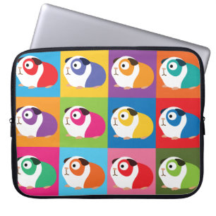 Funda Para Portátil Cerdos de Pop Art Guinea