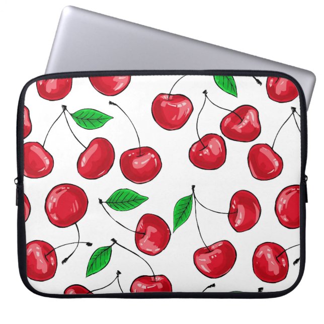 Funda Para Portátil Cerezas (Frente)