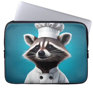 Funda Para Portátil Chef Raccoon