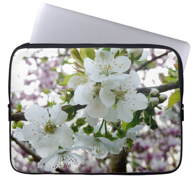 Funda Para Portátil Cherry Blossom (Frente)