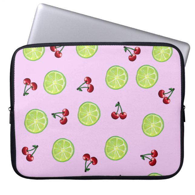 Funda Para Portátil Cherry Limeade (Frente)