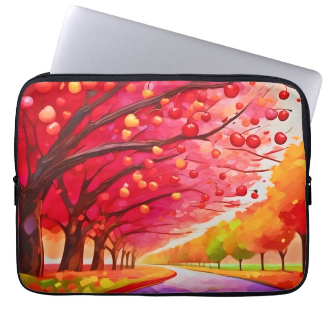 Funda Para Portátil Cherry Tree Lane (Frente)