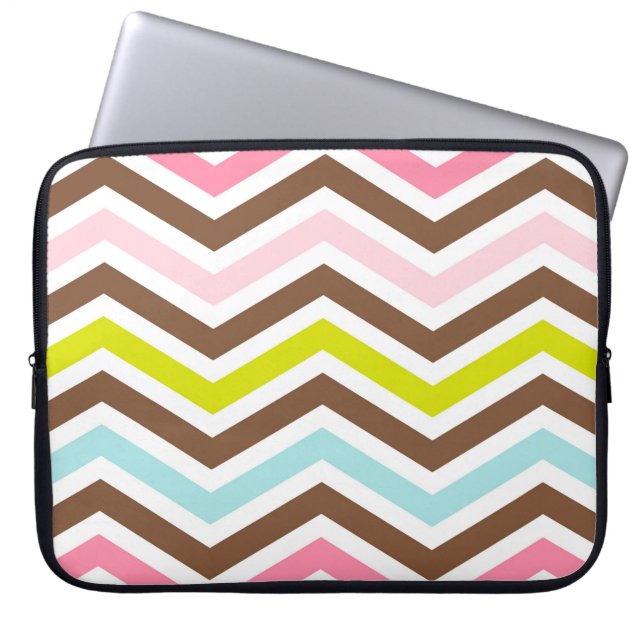 Funda Para Portátil Chevron (Frente)