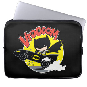 Funda Para Portátil Chibi Batman In The Batmobile