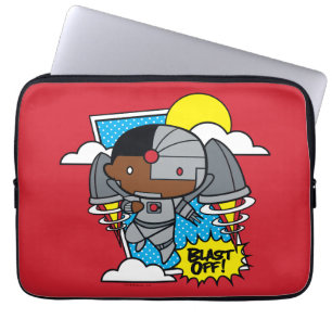 Funda Para Portátil ¡Chibi Cyborg Blast!