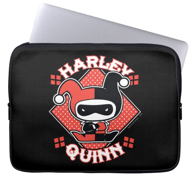 Funda Para Portátil Chibi Harley Quinn Splits (Frente)