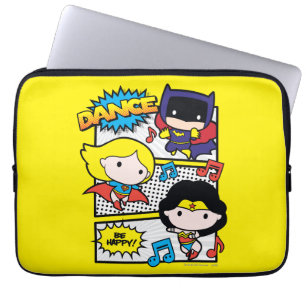Funda Para Portátil Chibi Heroes Dancing