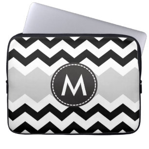 Funda Para Portátil Chic Chevron Stripes Pattern