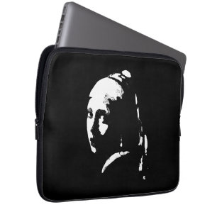 Funda Para Portátil Chica abstracto con Pearl Earring