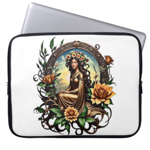 Funda Para Portátil Chica Blossom