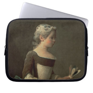 Funda Para Portátil Chica con la estafa y Shuttlecock