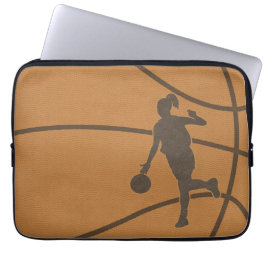 Funda Para Portátil Chica de baloncesto Manga portátil