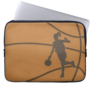 Funda Para Portátil Chica de baloncesto Manga portátil