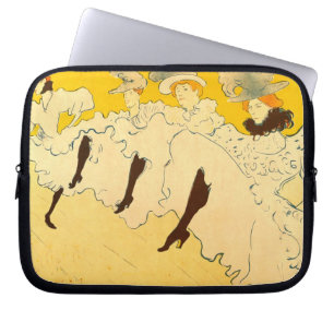Funda Para Portátil Chica de danza amarilla Toulouse Lautrec Poster
