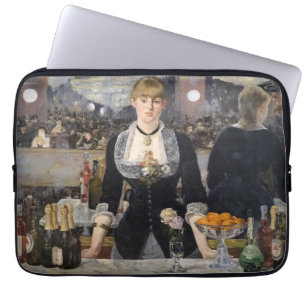 Funda Para Portátil Chica de la camarera victoriana en Folies Bergere,