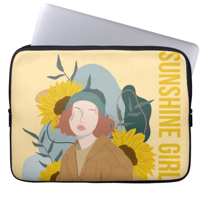 Funda Para Portátil chica de luz solar (Frente)