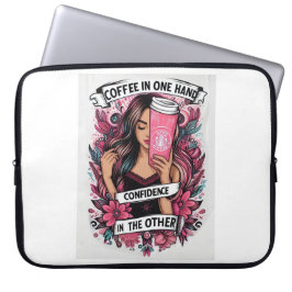 Funda Para Portátil Chica del café