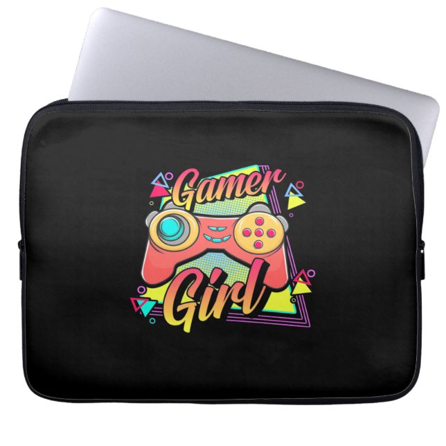 Funda Para Portátil Chica Gamer (Frente)