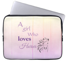 Chica Morada Que Ama Caballos Script Femenina