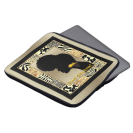 Funda Para Portátil Chica negro mágico