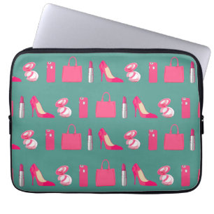 Funda Para Portátil Chica verde azulada cosas manga portátil