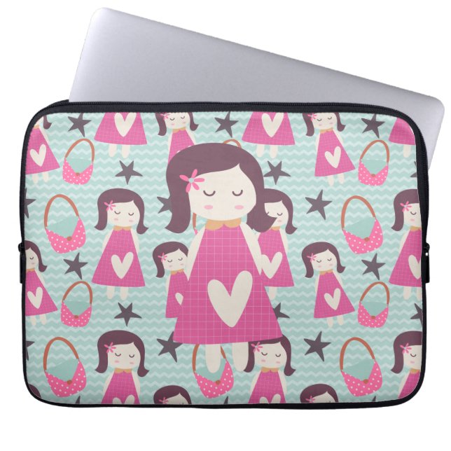 Funda Para Portátil Chicas y bolsos (Frente)