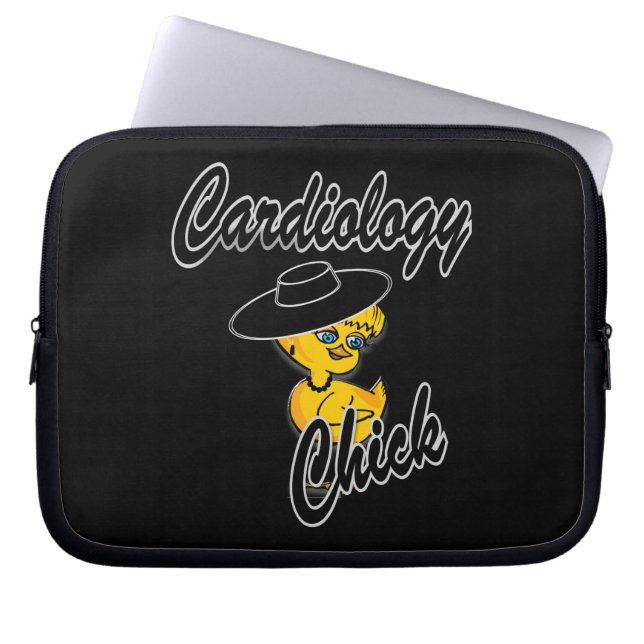 Funda Para Portátil Chick de cardiología #4 (Frente)