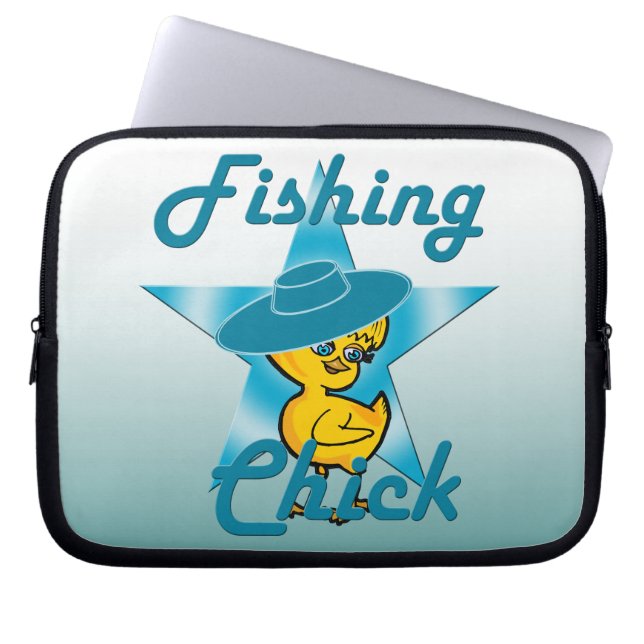 Funda Para Portátil Chick de pesca n.º 7 (Frente)