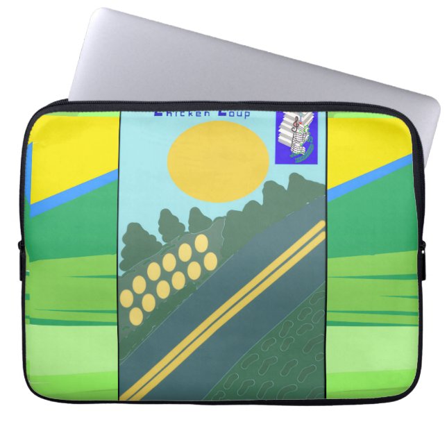 Funda Para Portátil Chicken Coup Electronics Bag (Frente)