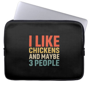 Funda Para Portátil Chicken Lover Me Gustan Los Pollos